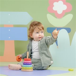 Rainbow stacking toy